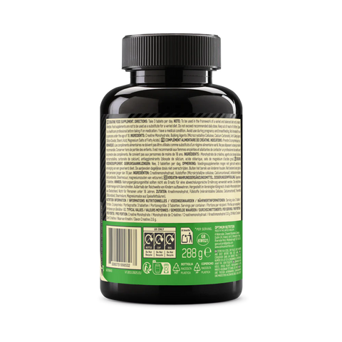 Creatine Tablets - 180 tablets (60 Servings)