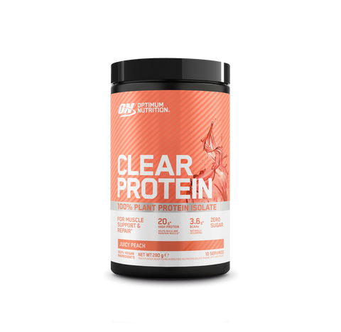 Clear Protein 100% Plant Protein Isolate Powder - 280g (10 Servings)