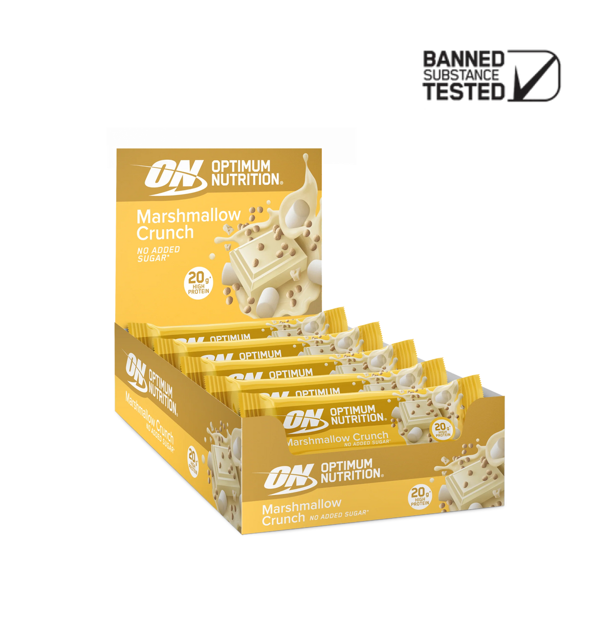 Marshmallow Crunch Protein Bar - Elite Series - 20g high protein