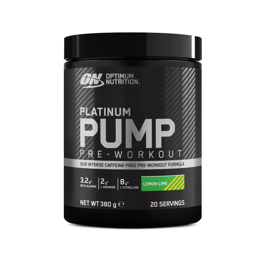 Platinum Pump Pre-Workout Caffeine-Free Powder - 380g (20 Servings)