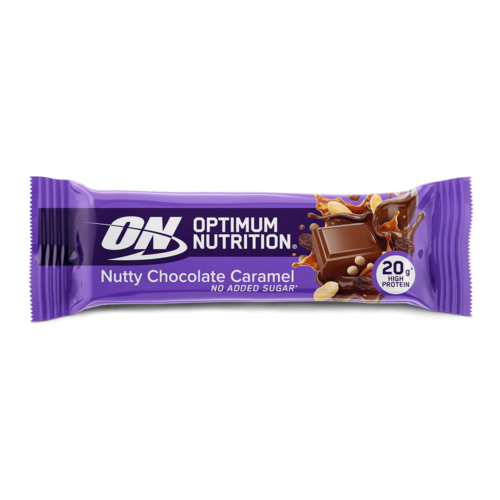 Nutty Chocolate Caramel Protein Bar - 20g high protein